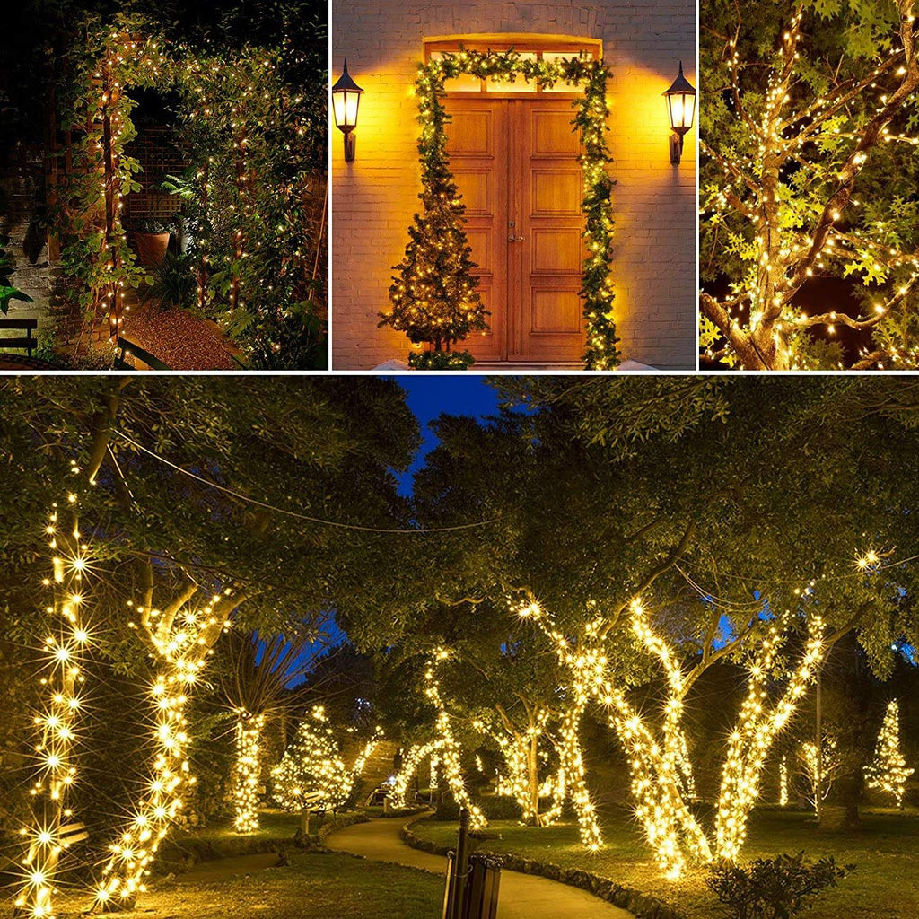 Luces Navidad Solar 17m 170led8473