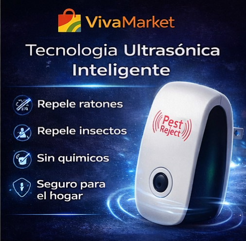 🔴 Repelente electrico para ratones
