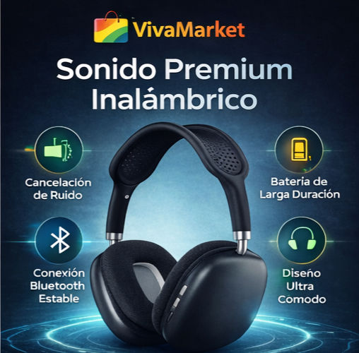 Auriculares Bluetooth 5.0 P9 Plus Max
