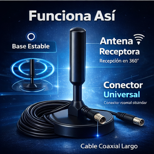 ANTENA TV DIGITAL HD