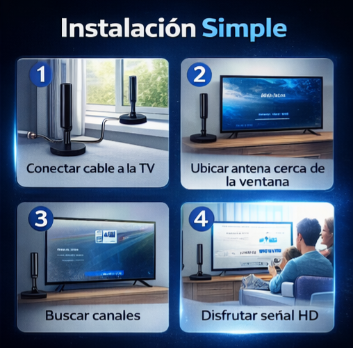 ANTENA TV DIGITAL HD