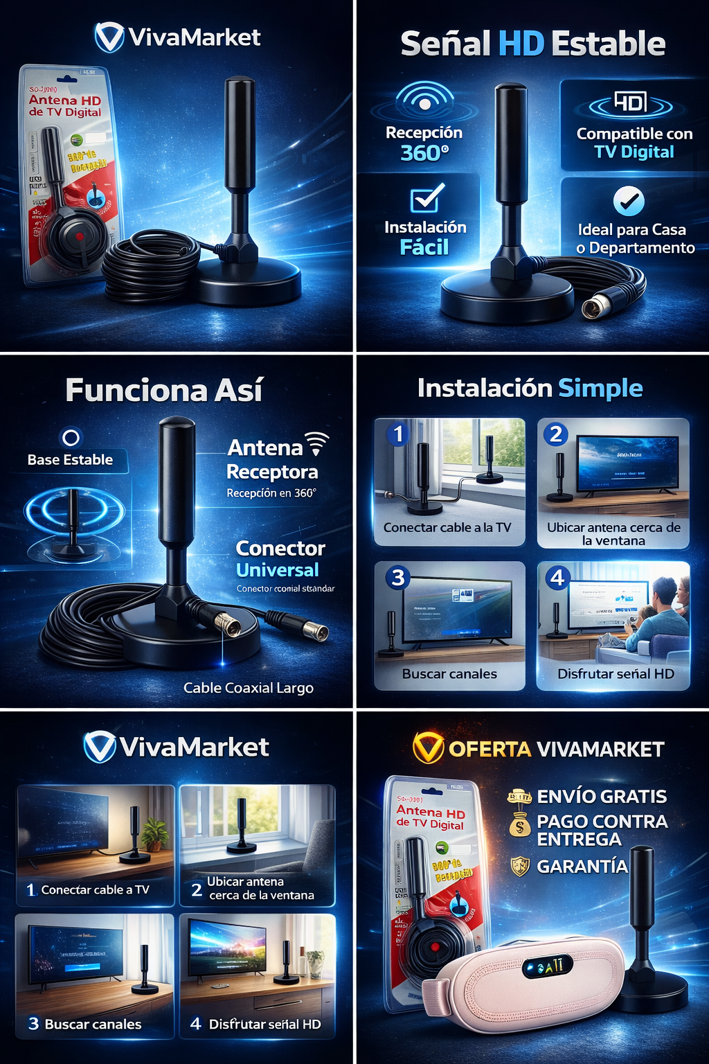 ANTENA TV DIGITAL HD